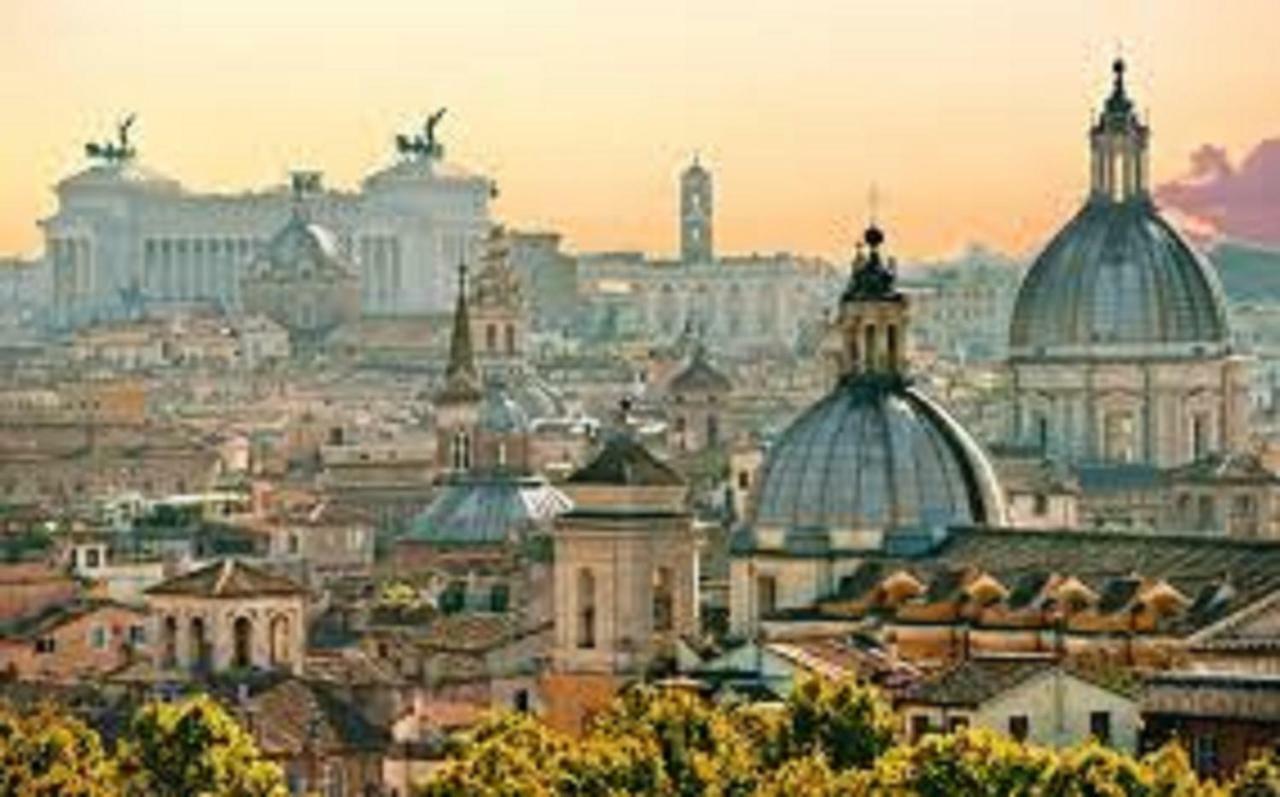 Panoramic Castle Apt Trastevere Róma Kültér fotó