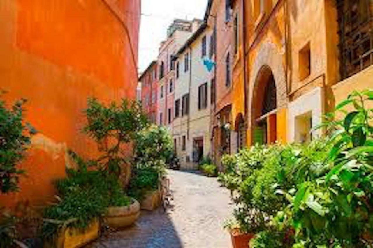 Panoramic Castle Apt Trastevere Róma Kültér fotó